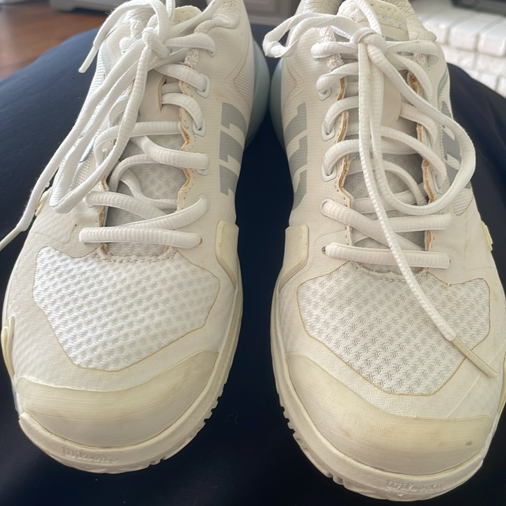 Wilson Women's White Athletic Tennis Shoes - Picture 2 of 12